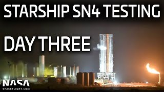 Replay Starship SN4 Testing From SpaceXs Boca Chica Launch Site [upl. by Renee184]