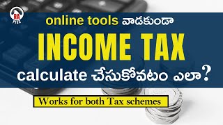 Income Tax Calculation in Telugu  How to calculate income tax  Income Tax Telugu  Rapics Telugu [upl. by Giesser]