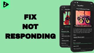 How To Fix And Solve Not Responding On Musicolet Music Player App  Easy Fix [upl. by Clerissa]