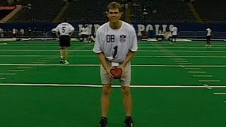 Tom Brady 2000 NFL Scouting Combine highlights [upl. by Fleta]