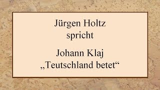 Johann Klaj „Teutschland betet“ [upl. by Jenn]