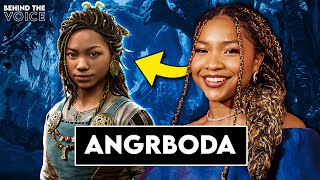 Angrboda Actress Layaa DeLeon Hayes on Winning BAFTA For God of War Ragnarok  Behind The Voice [upl. by Beulah506]