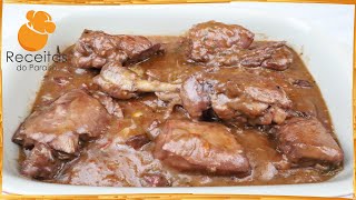 FRANGO À CAÇADOR uma especialidade comer e chorar por mais  🍎 Receitas do Paraíso [upl. by Barimah129]