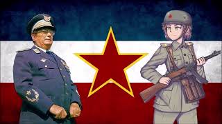 Nightcore quotKozaračko Koloquot  Yugoslavian Partisan Song [upl. by Atinwahs]