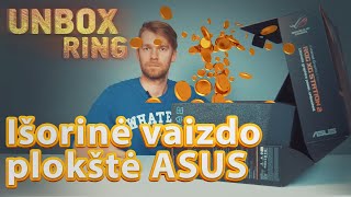 Išorinė vaizdo plokštė laptopui  ASUS AMD ROG XG STATION 2  Unbox Ring  Laisvės TV X [upl. by Notyard]