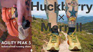 NEW Huckberry X Merrell Agility Peak 5 Trail Runner  First Look [upl. by Rambert]