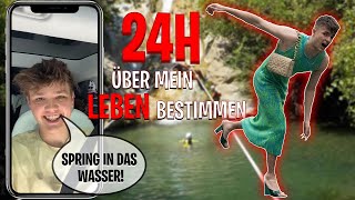 INFLUENCER bestimmen 24 STUNDEN mein Leben😱 extrem [upl. by Singer95]