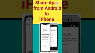 how to share apps from Android to iphone  how to transfer apps from Android to iphone share [upl. by Donnell]