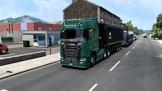 Francia  Scania S  Wielton Trailer  De Calvi a Porto Vecchio  ETS2 [upl. by Dorin]