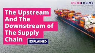 The Upstream And The Downstream Of The Supply Chain Explained [upl. by Fairley183]