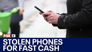 Thieves using stolen phones to make a quick buck [upl. by Liggitt]