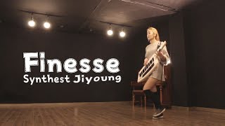 Bruno Mars  Finesse ┃Keytar Cover by SynthestJiyoung [upl. by Gautier]