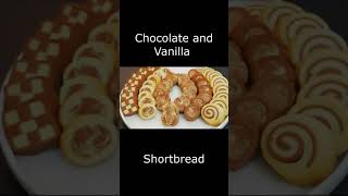 Easy Shortbread Petit Fours  Chocolate and Vanilla  beginner baking shorts [upl. by Liederman710]