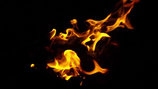 SLOW MOTION FIRE FLAMES HD STOCK FOOTAGE [upl. by Ahsenor432]