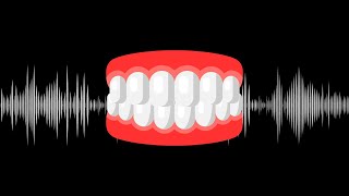 🔊 TEETH GRINDING 🔊 😁 Sound Effect for YouTube Videos authentic royaltyfree [upl. by Ylenaj]