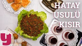 Hatay Usulü Kısır Tarifi  Pratik Tarifler  Yemekcom [upl. by Esinned]