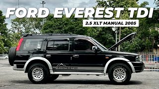 FORD EVEREST TDI 25 XLT MANUAL 2005  CIAMIK SORO [upl. by Christen]