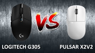 Logitech G305 VS Pulsar X2V2  Wireless tracking issues [upl. by Karil]