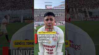 UNIVERSITARIO DE DEPORTES CAMPEÓN NACIONAL 2024 🏆✅ [upl. by Nwahsear510]