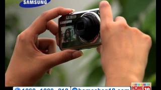 HomeShop18  Samsung 14 MP Digital Camera with 5x zoom amp Dual LCD screen [upl. by Nanette]