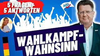 Wahlkampfwahnsinn 5 Fragen  5 Antworten [upl. by Annovoj267]