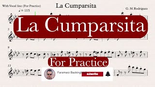 La Cumparsita  Rodriguez  Sheet music for Practice [upl. by Uria]