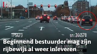 Verkeerspolitie achtervolgt een gevaarlijke bestuurder  RTV Utrecht [upl. by Wolram]