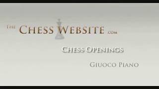 Chess Openings Giuoco Piano [upl. by Devland]