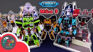 Tobot mùa 3 vặn khóa Tokey biến hình robot ToyStation 801 [upl. by Eniaj]