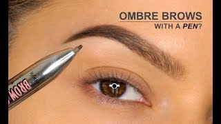 Ombré Brows With A PEN  Benefit Brow Contour Pro Review  Shonagh Scott [upl. by Joline250]