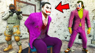 Franklin THE JOKER Trapped By Corrupt Army Officers In GTA 5  SHINCHAN and CHOP [upl. by Noiramaj]