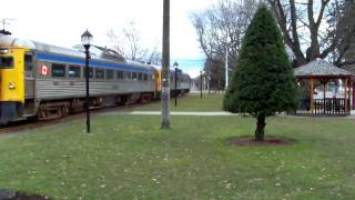 VIA Rail Dayliner Departs Duncan [upl. by Mayda]