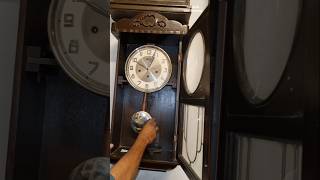 Amazing 200 Year Old Wall Clock With Alarm ytshorts shorts [upl. by Krug]