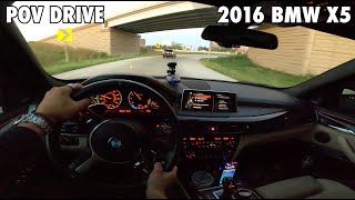 Driving the 2016 BMW X5  POV TEST DRIVE [upl. by Emanuela]