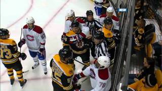 NHL 09022011 Montreal Canadiens  Boston Bruins [upl. by Geer735]