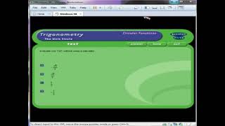 Excel Mathematics Trigonometry  Circular Functions Topic Test [upl. by Zaid]