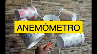 Anemómetro casero [upl. by Eugenle]