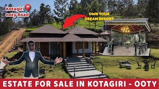 Resort with Estate For Sale in Kotagiri  OOTY  ooty nilgiris resort [upl. by Ahseena]