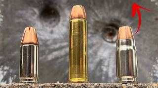 357 Sig vs 9mm vs 357 Mag Cant Believe The Results [upl. by Notgnilra]