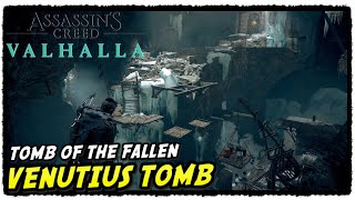 AC Valhalla Venutius Tomb  Tomb of the Fallen Location Guide [upl. by Scornik]