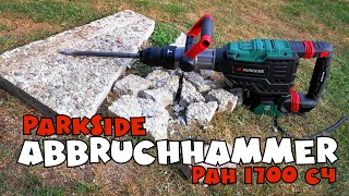 Macht Laune Abbruchhammer PAH 1700 C4 von PARKSIDE® [upl. by Niobe]