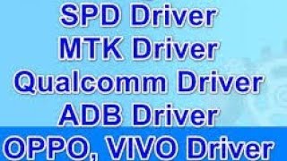 MTK Qualcomm spd all driver  in one click  driver error solution 2023 [upl. by Aitnic23]