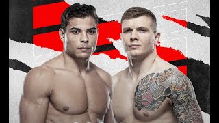 Marvin Vettori vs Paulo Costa full fight highlights [upl. by Crista]