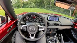 2024 Mazda MX5 Miata RF Club ND3 vs ND1  POV Comparison [upl. by Retsila]