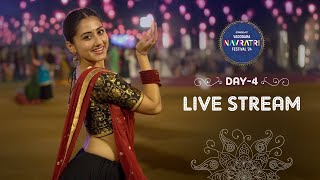 Vadodara Navratri Festival 2024  Navratri Nonstop Garba Live  Day 4 [upl. by Hedges]