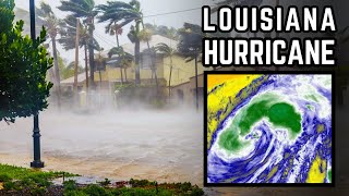 🔴A STRONG Hurricane Will Hit Louisiana [upl. by Nylatsyrk]