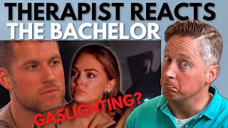 Therapist Reacts RAW to The Bachelor [upl. by Girhiny334]