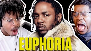 KENDRICK LAMAR EUPHORIA REACT COMPILATION [upl. by Kiele]