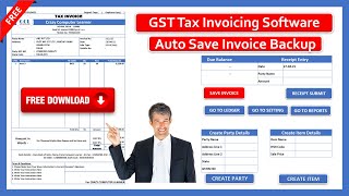 😀 GST Invoicing Software In Excel  fully automated GST invoice create In Excel  Auto Save Invoice [upl. by Oned838]