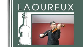 Laoureux Martelé from Middle to Point – Laoureux Allegretto – Laoureux Violin – Violin Study [upl. by Wagner95]